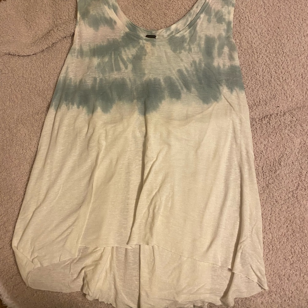 Tie dye free people tank